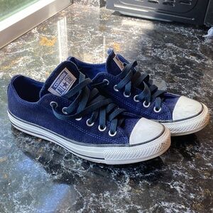 Converse Dark Blue Canvas Shoes